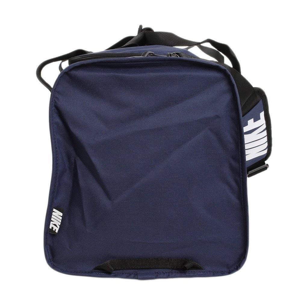 NIKE Brasilia 6 Medium Duffel Bag Navy Swoosh NWOT - Picture 3 of 4